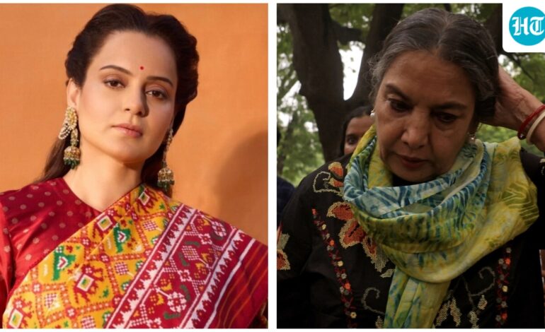 Kangana Ranaut says half the people at Jantar Mantar protest were of Shabana Azmi’s age: ‘Kaise Gen Z protest?’