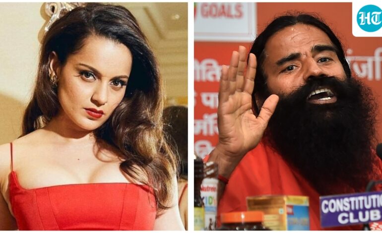 ‘Don’t daydream about my jawani’: Kangana Ranaut takes a sharp dig at Baba Ramdev, reminds him of SC case against him