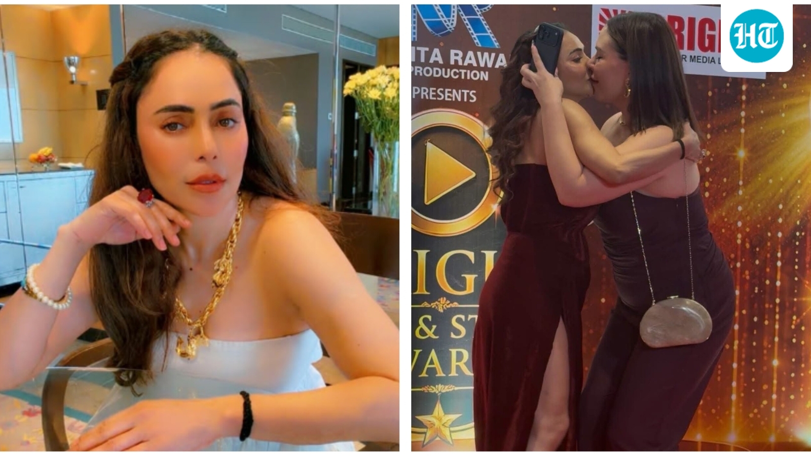 Nikita Rawal breaks silence after female fan kisses her on red carpet: ‘I haven’t done anything wrong’