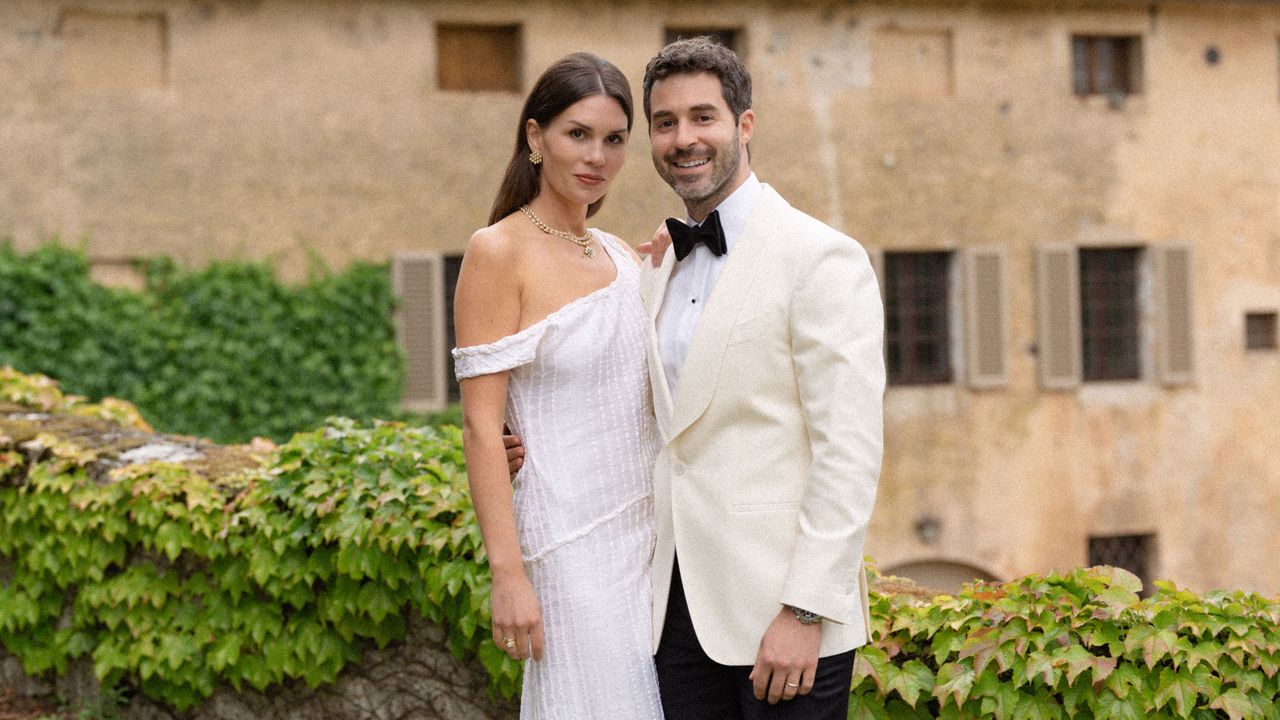 This Jewelry-Designer Bride Created All Her Own Looks for Her Tuscan Castle Wedding