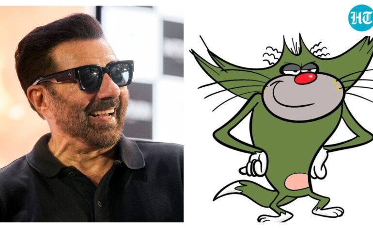 Sunny Deol recreates ‘papa hu papa’ from Oggy and the Cockroaches to perfection, internet can’t believe the crossover