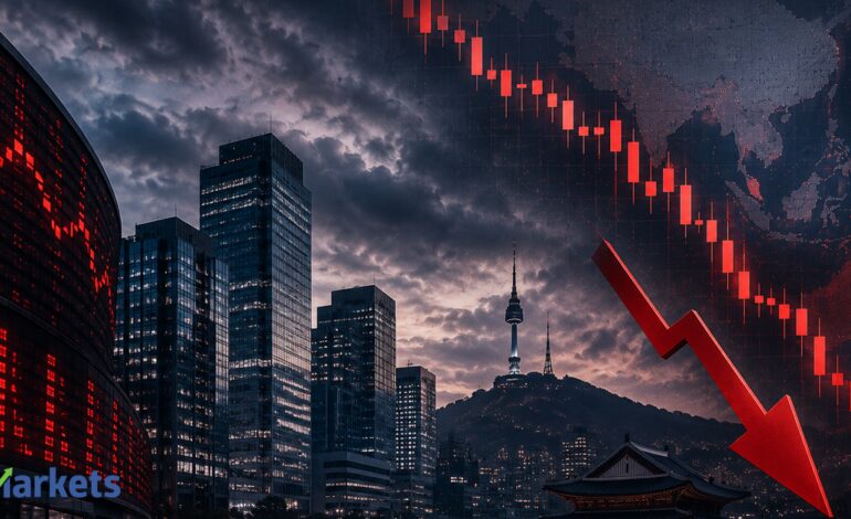 Global Market: South Korean stocks slide more than 3% as Iran conflict deepens global market selloff