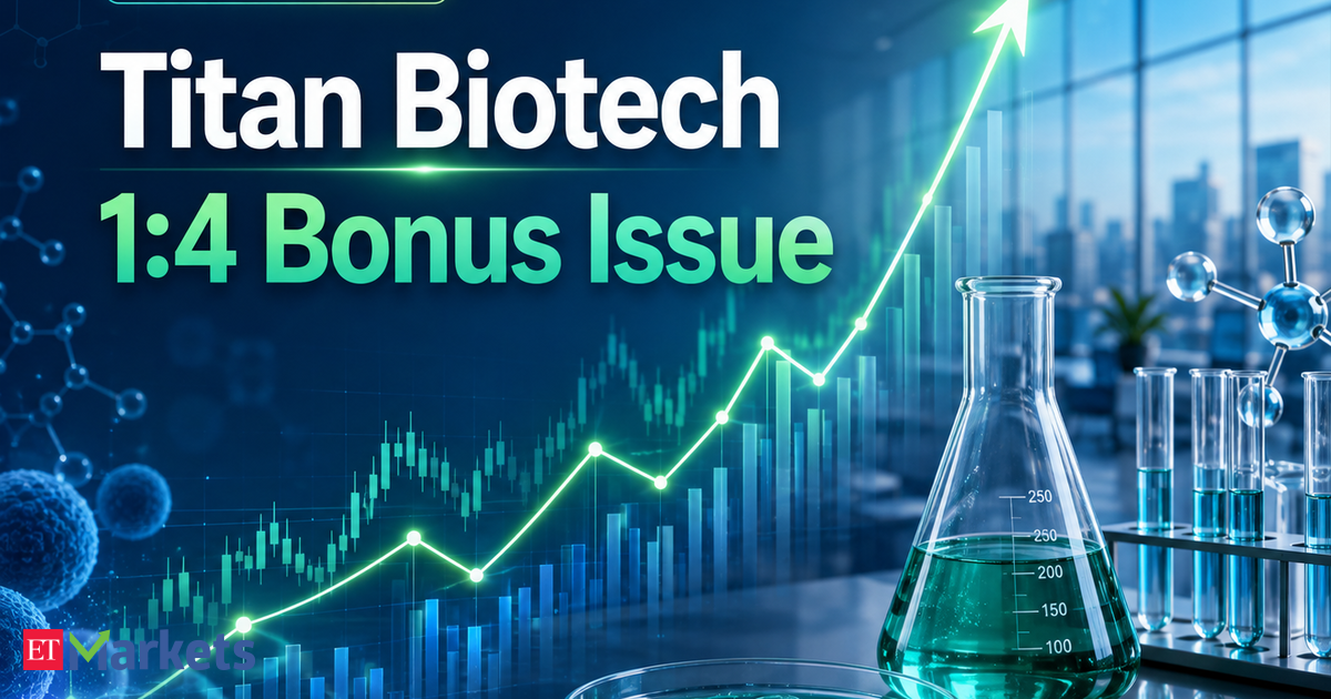 Bonus issue alert! Multibagger Titan Biotech announces its maiden 1:4 bonus issue
