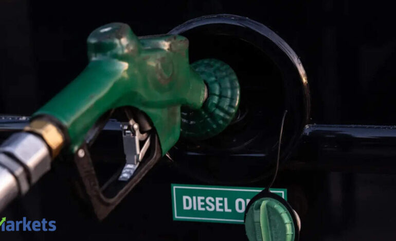 US diesel prices hit a record high, pushing up transportation costs for a long list of goods