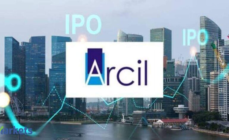 ARCIL IPO: Goldman Sachs, BofA among investors in Rs 220 crore anchor round
