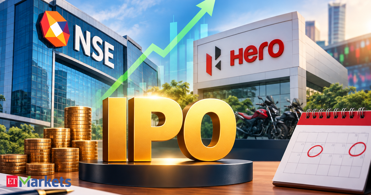 Rs 24,600 crore IPO dhamaka: NSE, Hero Motors to lead 11 public offers next week