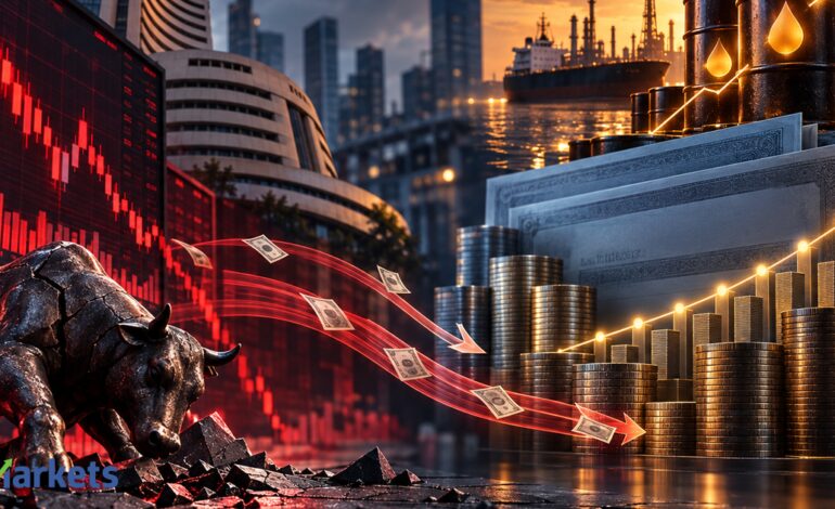 FIIs sell Indian shares worth Rs 14,475 crore in Sept; analyst warns soaring bond yields may deepen selloff