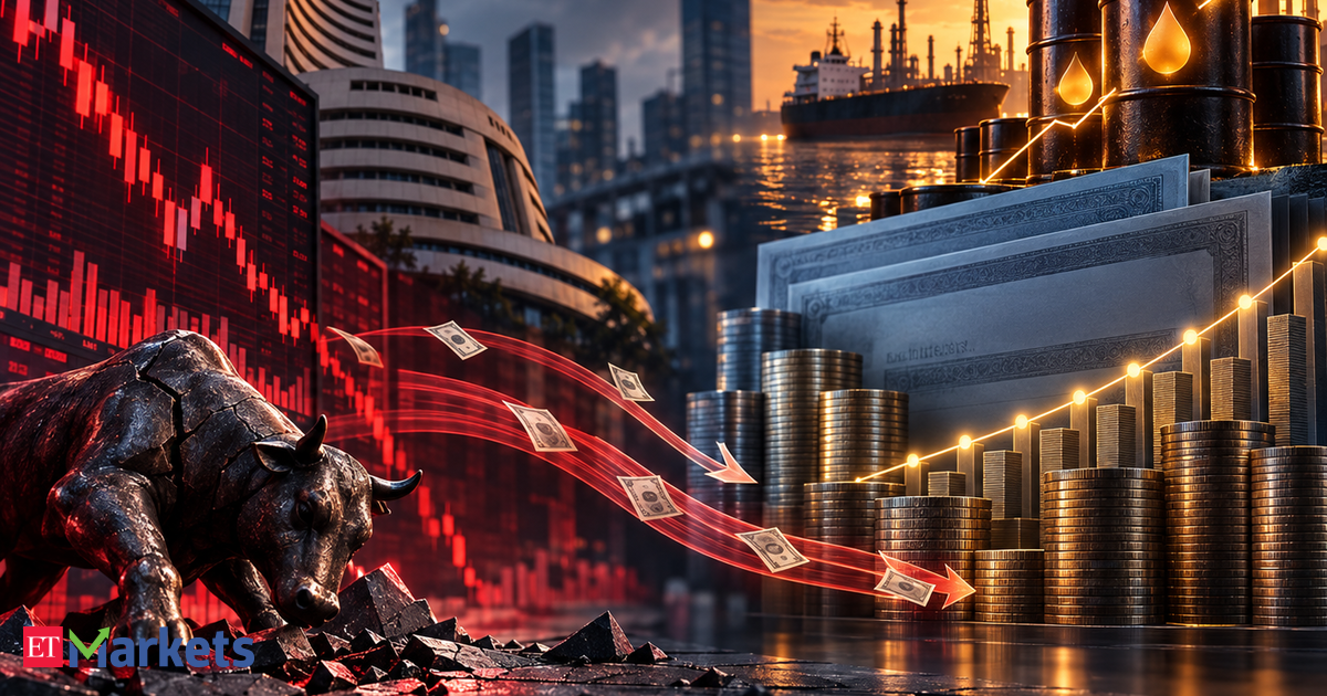 FIIs sell Indian shares worth Rs 14,475 crore in Sept; analyst warns soaring bond yields may deepen selloff