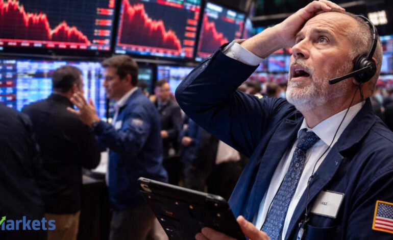 US stocks today: Nasdaq falls 1% at open on warnings about AI as Brent price jumps