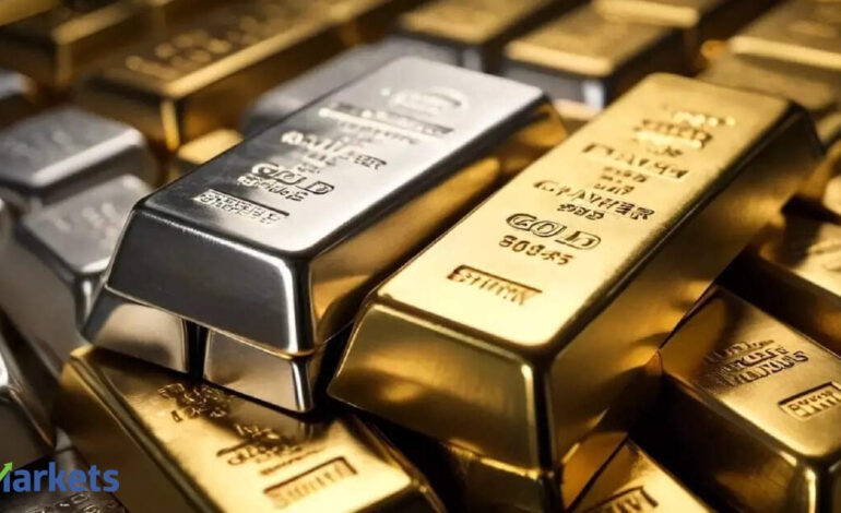 Gold, silver prices retreat as oil prices surge, inflation and rate-hike concerns mount