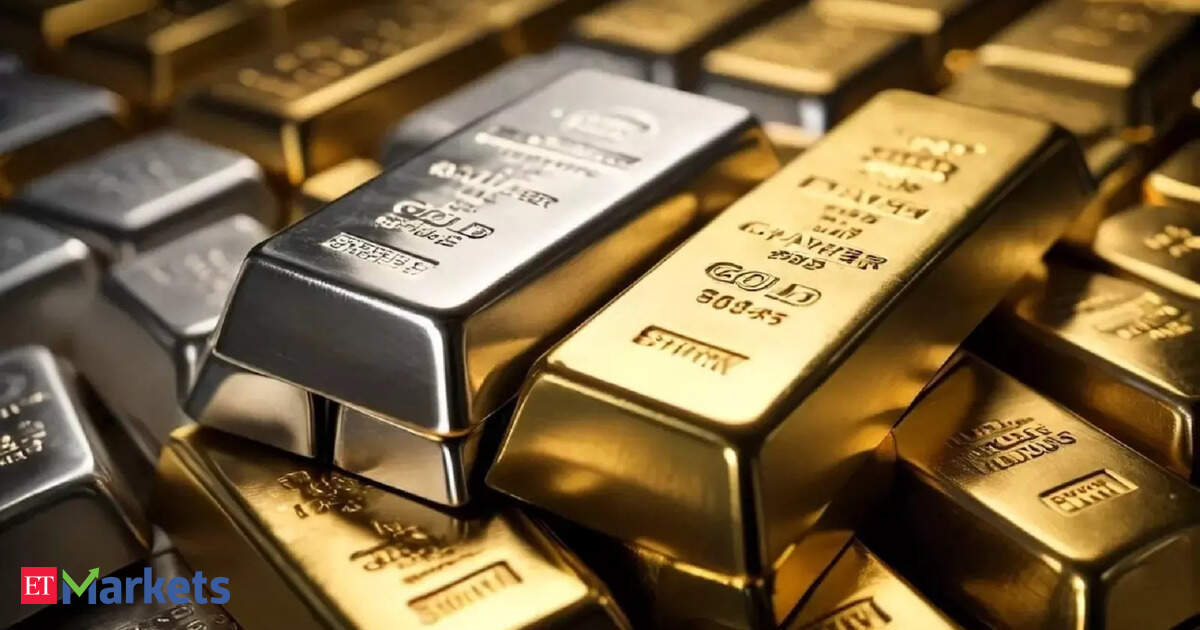 Gold, silver prices retreat as oil prices surge, inflation and rate-hike concerns mount