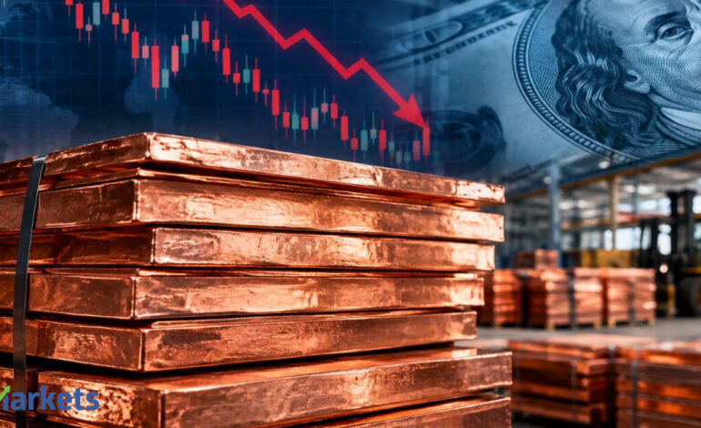 Copper price hits three-week low as inventories rise and dollar strengthens