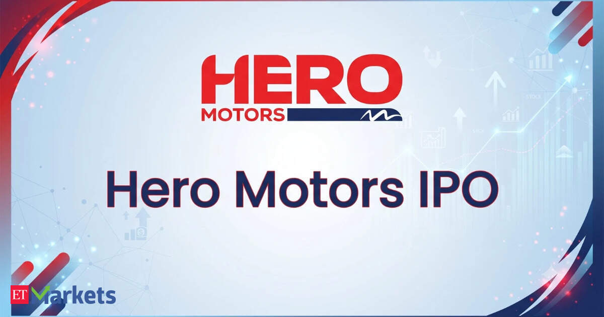 Prashant Jain’s 3P India among anchors as Hero Motors raises Rs 300 crore ahead of IPO