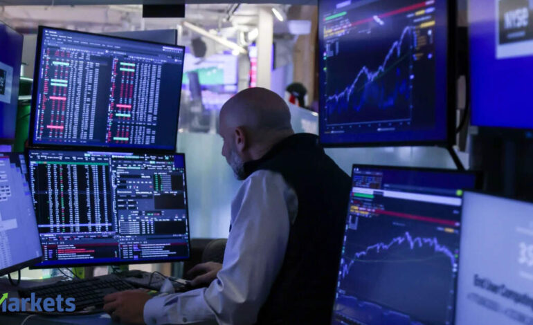 US stocks today: US stocks slip as higher Treasury yields weigh on sentiment