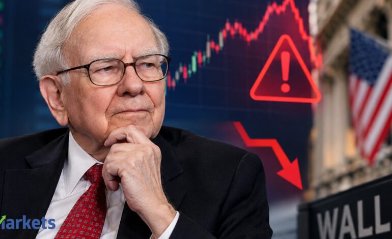 Warren Buffett sounds alarm as stock market warning returns for only second time in 155 years