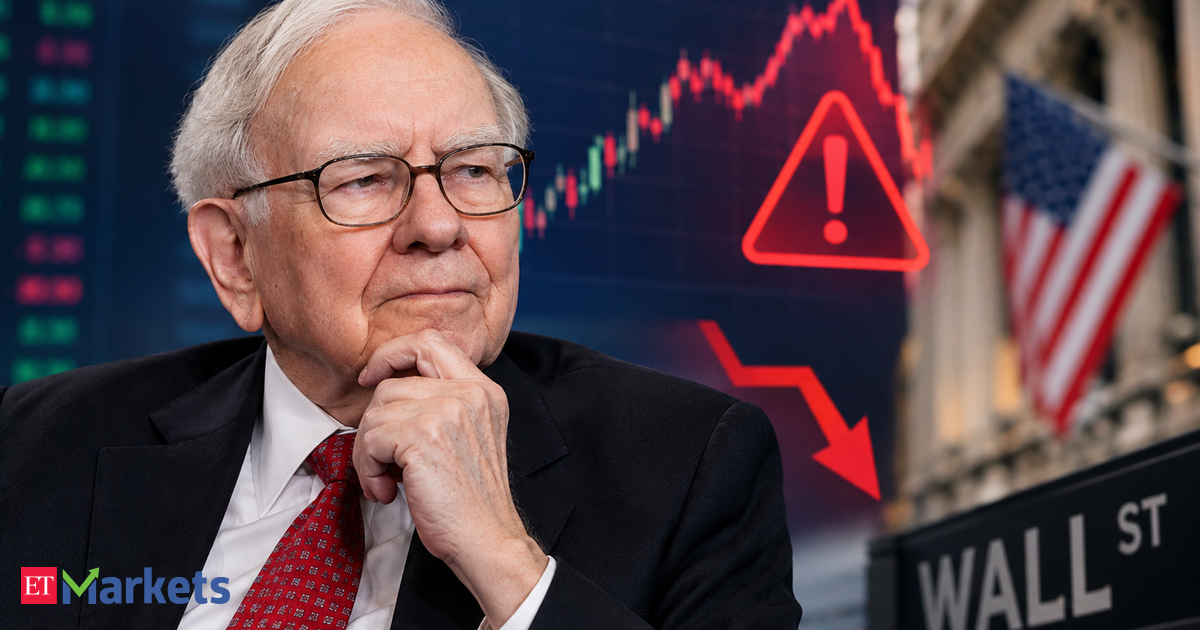 Warren Buffett sounds alarm as stock market warning returns for only second time in 155 years