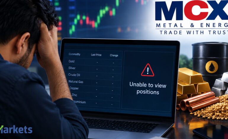 MCX glitch leaves traders unable to view positions