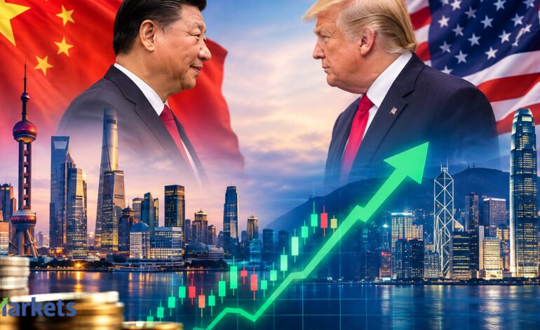 Global Market: China, Hong Kong stocks rise as investors await Trump-Xi meeting
