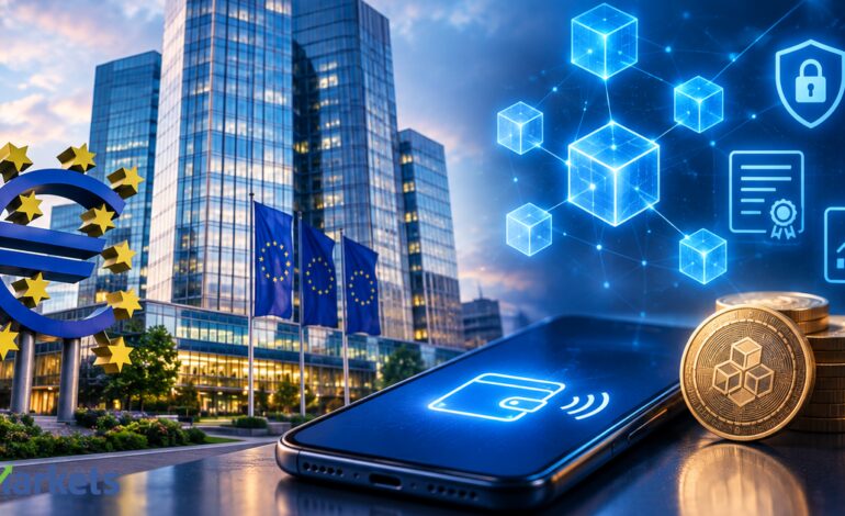 Global Market: ECB launches blockchain payment service, to invest in digital securities