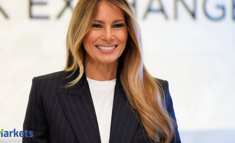 Melania Trump rings New York Stock Exchange opening bell to launch new women’s initiative Imperia