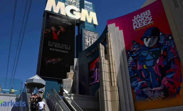 US stocks: MGM Resorts shares plunge 10% as Diller’s IAC drops $18 billion bid