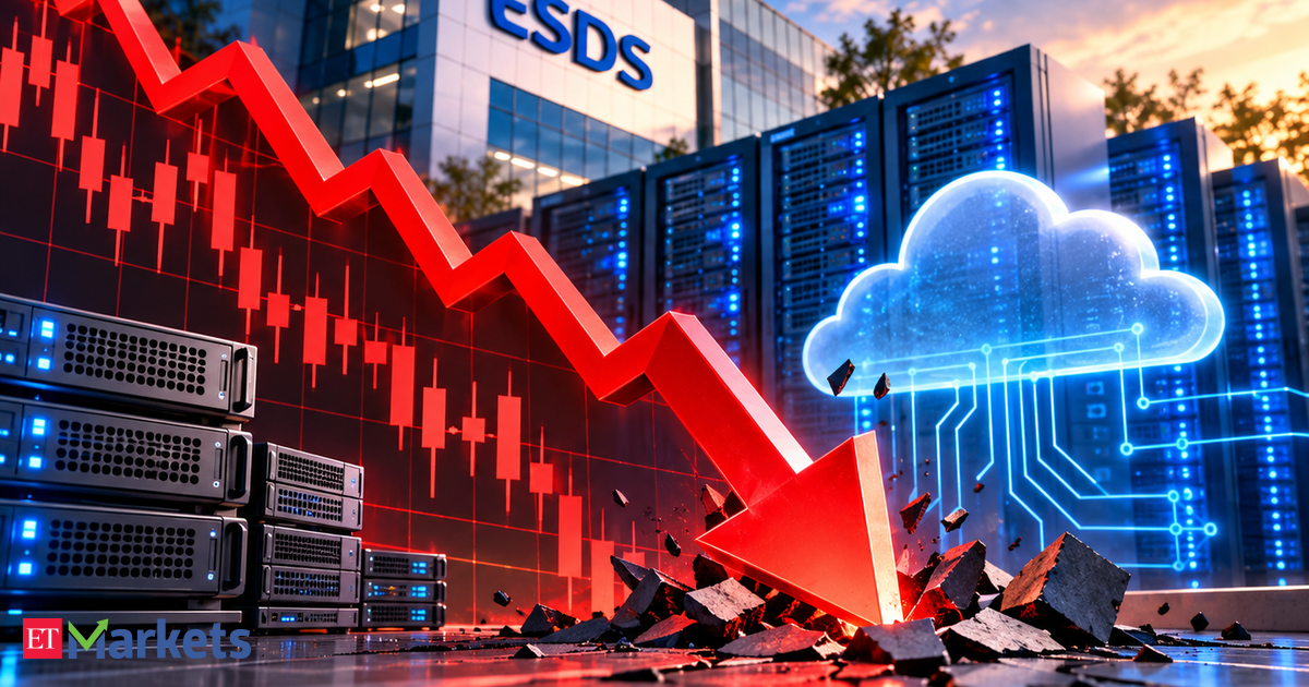 IPO multibagger ESDS shares hit 5% lower circuit as Q1 net profit more than halves. Time to sell?