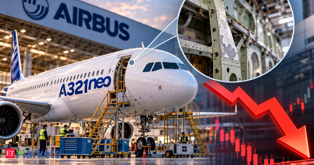 Global Market: Airbus shares fall after quality flaw found in hundreds of A321neo jets