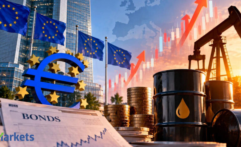 Global Market: Eurozone bond yields rise as oil climbs, inflation data eyed