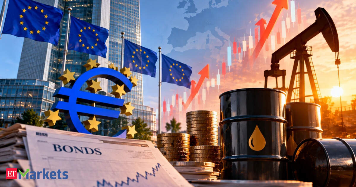 Global Market: Eurozone bond yields rise as oil climbs, inflation data eyed