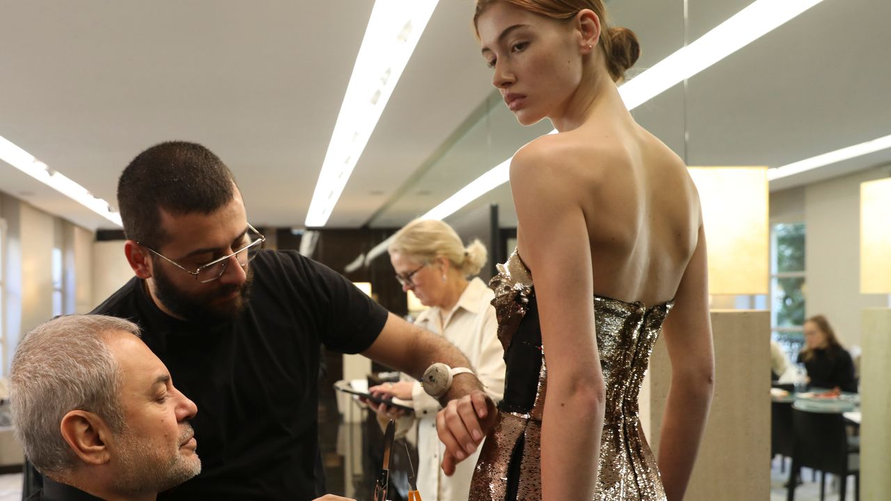 Exclusive: Elie Saab brings his dark romance to H&M—and predicts a 30-minute sell-out