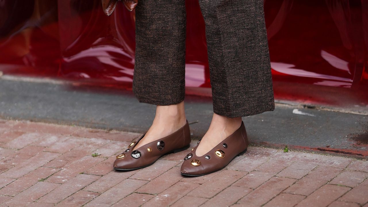 12 brown ballet flats that go with everything in your wardrobe
