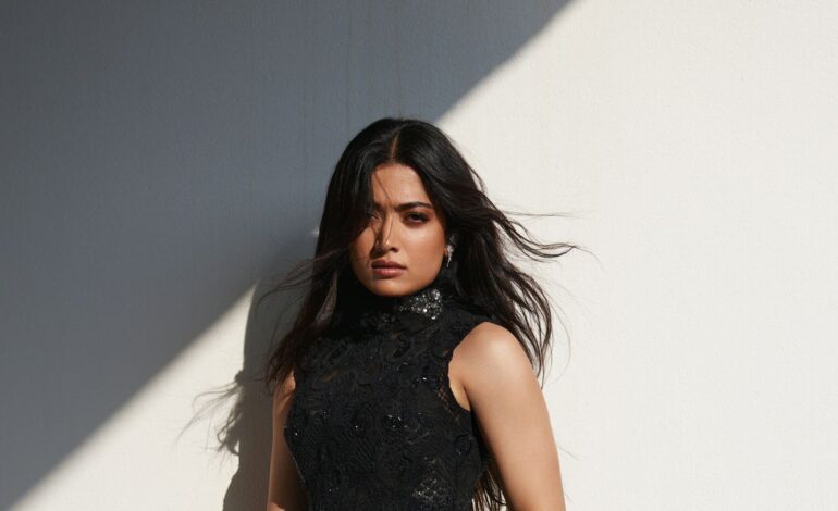 Rashmika Mandanna wore an Anamika Khanna lace dress to Vogue World 2026 that took 350 hours to make